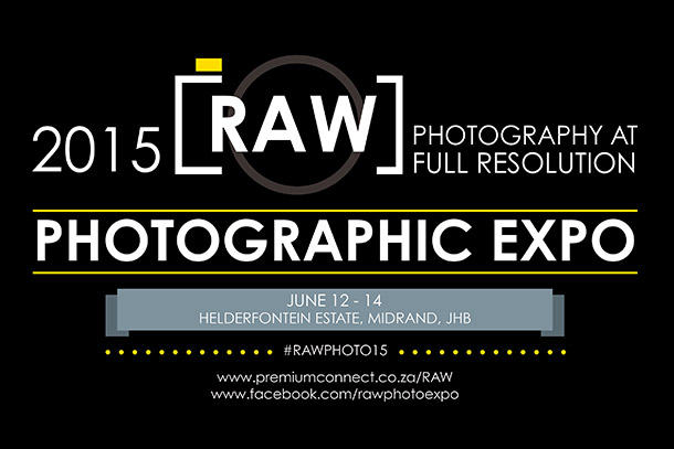 RAW Photography expo advertisment