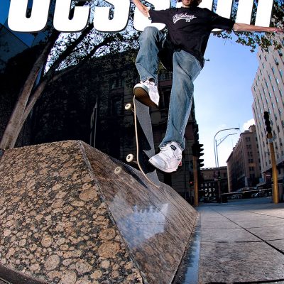 skateboarding action shot by action photographer Ben Bergh in south africa
