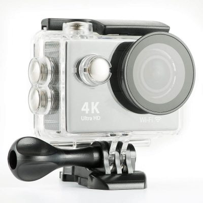 product photography of action video camera by ben bergh