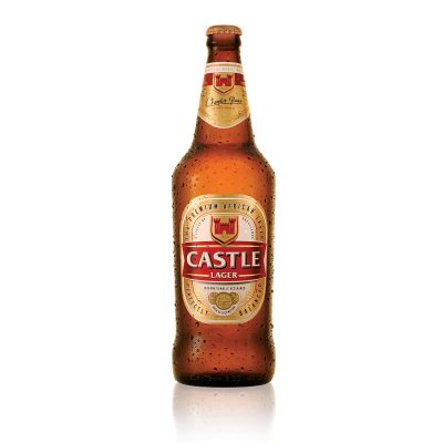 Bottle of Castle Lager