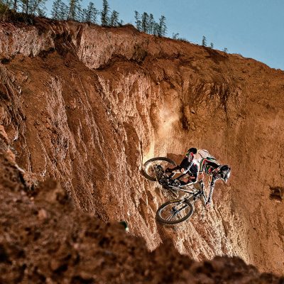 Hayden Brown Going Down Hill on His Mountain Bike. Incredible Action Photography by Ben Bergh ZA