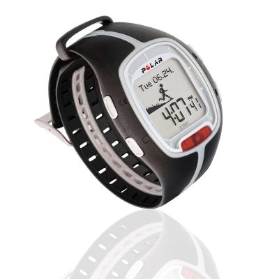 Black Polar fitness watch