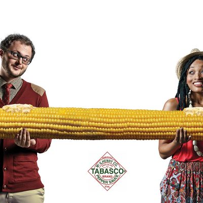 Tabasco Sauce Campaign. Creative Advertising Photography by Ben Bergh for Volcano Advertising.